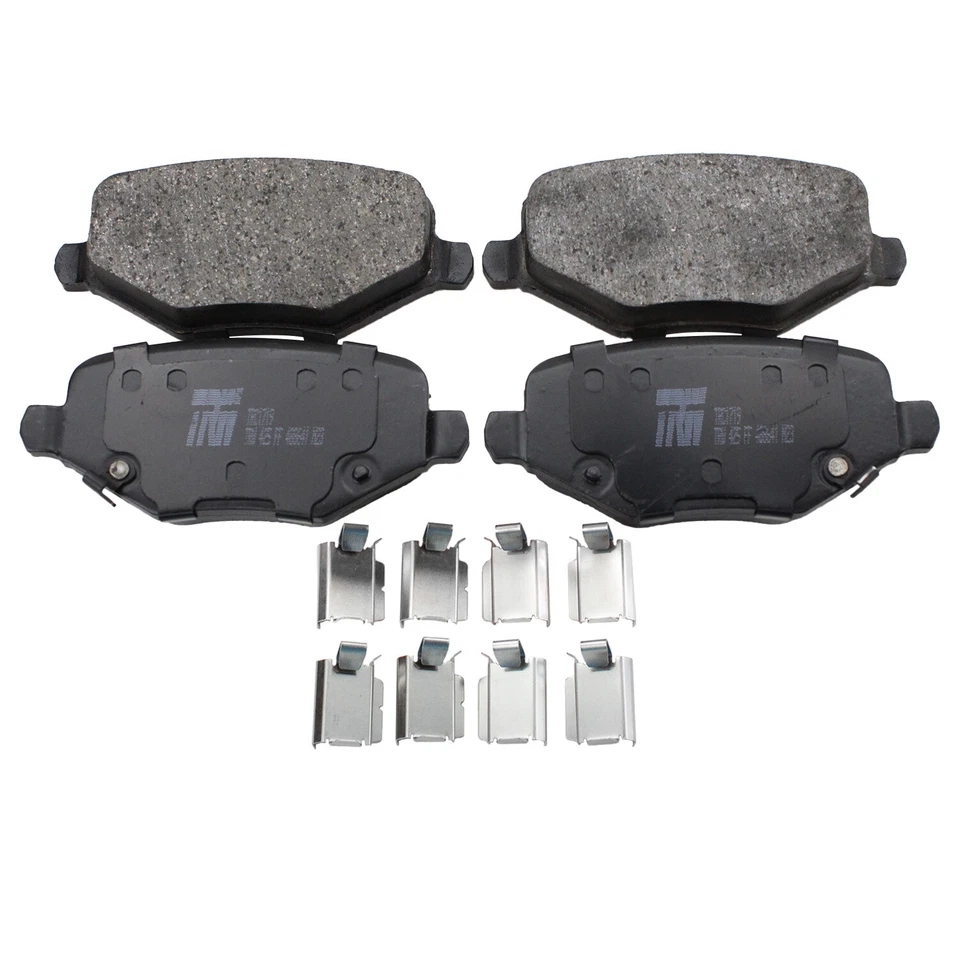 TRW Pro Rear Ceramic Brake Pad Set For Chrysler Dodge Journey Ram C/V VW Routan - Image 2 of 4