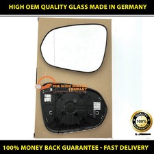 Fits Lexus RX450H 2014 - 2020 Wing Mirror Glass Left side Heat Base Wide Angle  