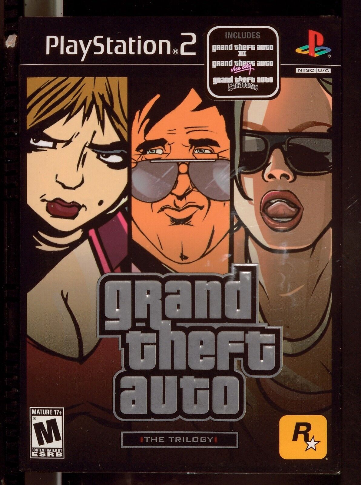 BOX ONLY Box Pack PS2 GTA San Andreas 