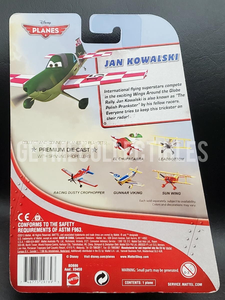 DISNEY PLANES JAN KOWALSKI 2014 SAVE 6% GMC | eBay