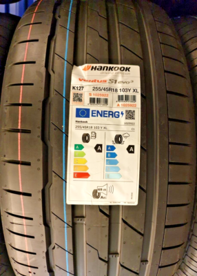 NEW HANKOOK EVO 3 S1 K127 255/45/18 255 45 ZR18 XL 103Y BMW*TYRE