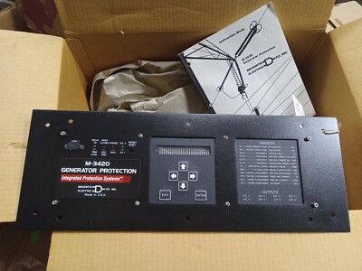 Beckwith Electric generator protection system M-3420 new 60 hz | eBay
