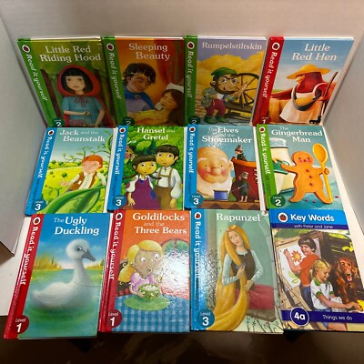 Ladybird Books Read With Me Say the Sounds Read It Yourself Book Lot Of 12