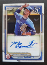 2024 Bowman Mason Barnett Auto #PPRA-MBA Kansas City Royals