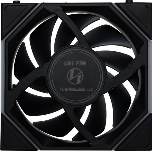 Lian Li UNI FAN TL Wireless LCD Lüfter, ARGB, PWM - Reverse Blade, 120mm, schwar - Afbeelding 2 van 4