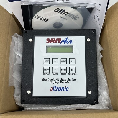 Altronic Display Module 291302-1 Save Air Electronic Air Start System NEW