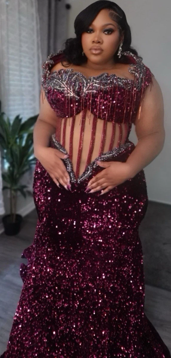 Plus Size Formal Dresses for Women for sale | eBay