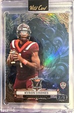 Kyron Drones 2024 Wild Card 7 Card Studs Copper /5 - Virginia Tech Hokies SSP