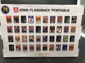 Atari Flashback Portable Black Handheld Console 70 Built in Games