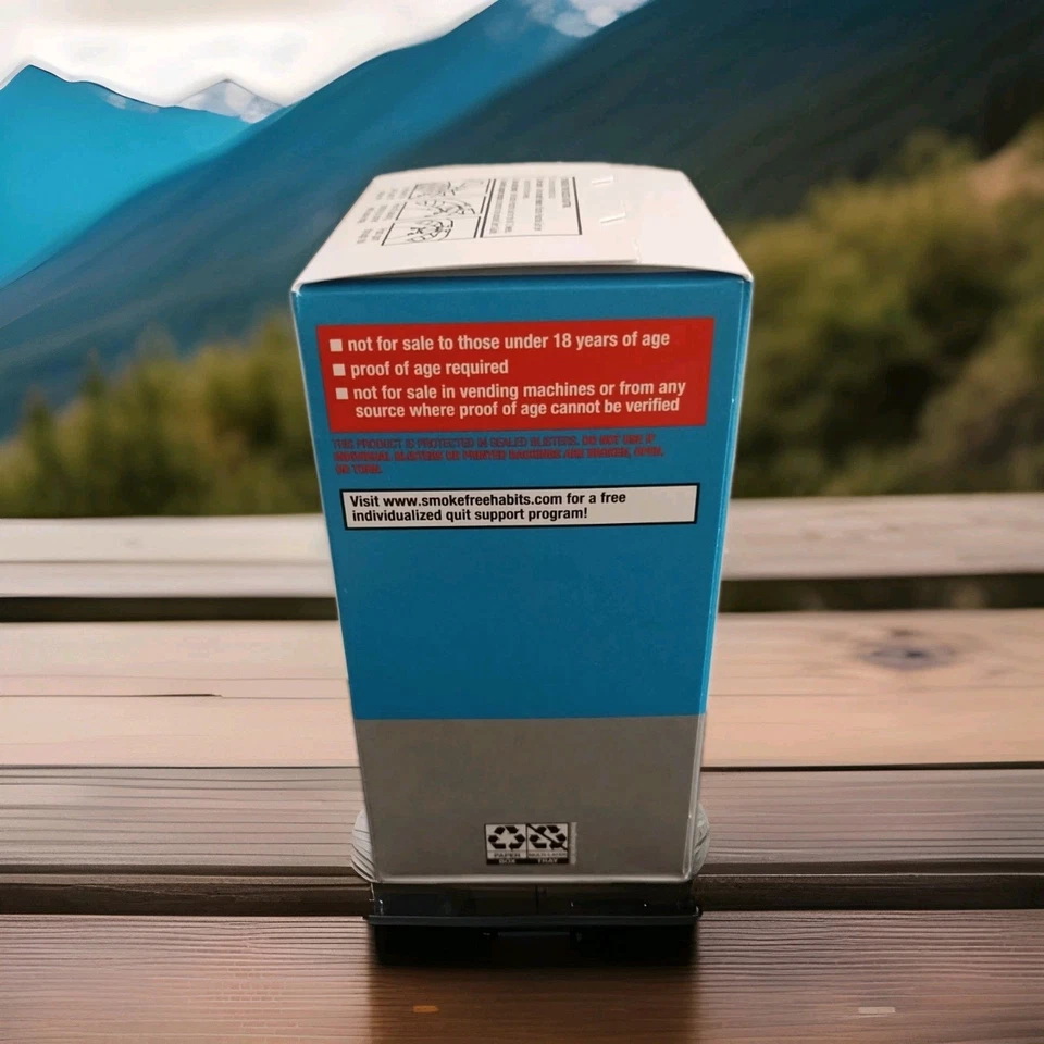 Nicotina recubierta Equate Polacrilex sabor fresco menta 4 mg 100 quilates caducidad 04/2027 Foto 2 de 4