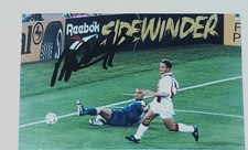 FABRIZIO RAVANELLI AUTOGRAPH PHOTO JERSEY JUVENTUS GOAL AJAX CHAMPIONS LEAGUE 1996