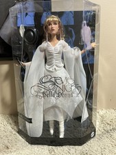 Barbie Stevie Nicks of Fleetwood Mac Bella Donna White Dress Rock Doll NIB