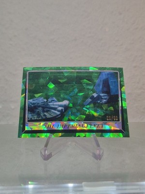 2023 Topps Chrome Star Wars Sapphire THE IMPERIAL FLEET /60 ROTJ 40th