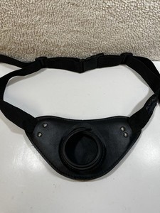 Black Belt Offshore Fish Fighting Belt by Pacific Catch - Black Leather