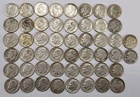 Roll of 50 Silver Roosevelt Dimes $5 Face Value 90% Silver Coins Mixed Dates