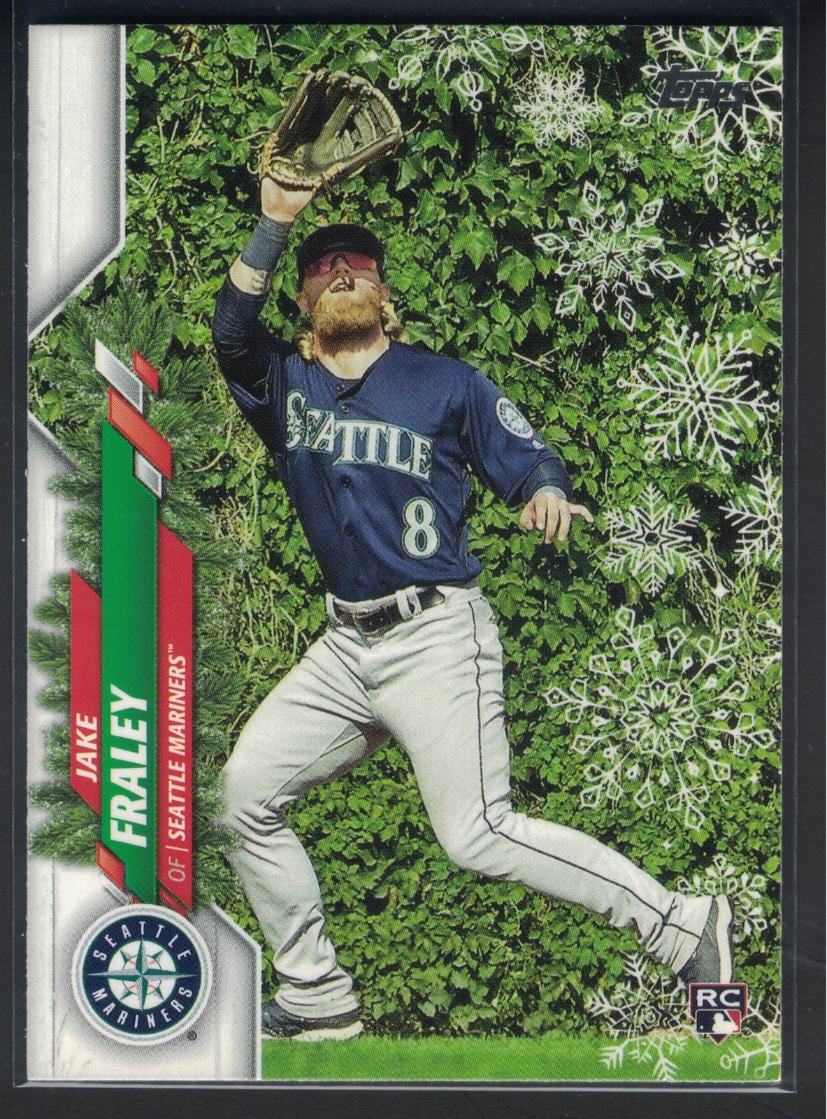 2020 Topps Holiday - Jake Fraley #HW69 (RC) Mariners