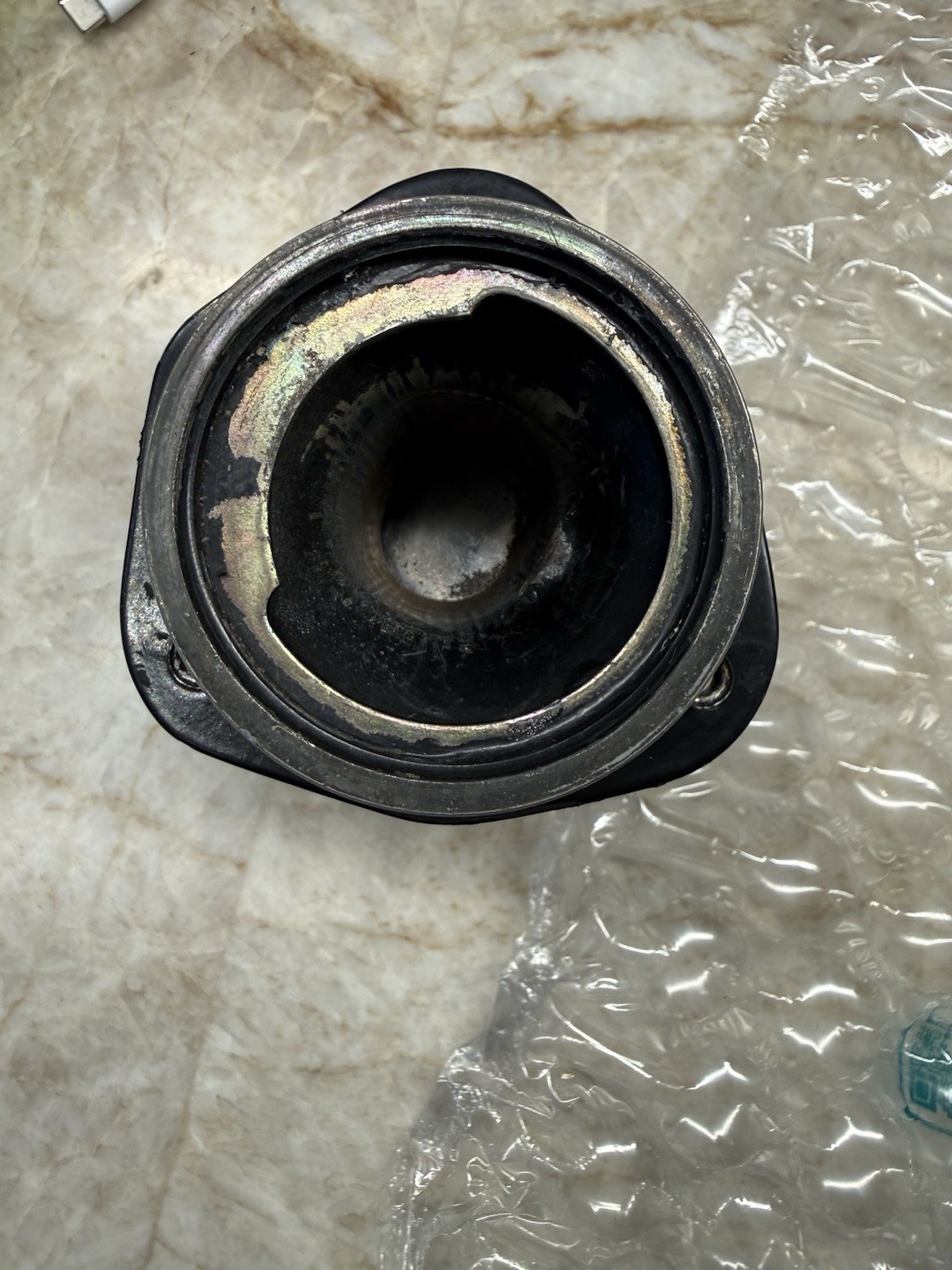 Preowned Ferrari Fuel Filler Neck 155677 From A 1995 Ferrari 456 GT.