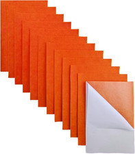 Self Adhesive Felt Sheets, 11 Pieces Stiff Sticky Felt, 8"x12" Fabric Square wit
