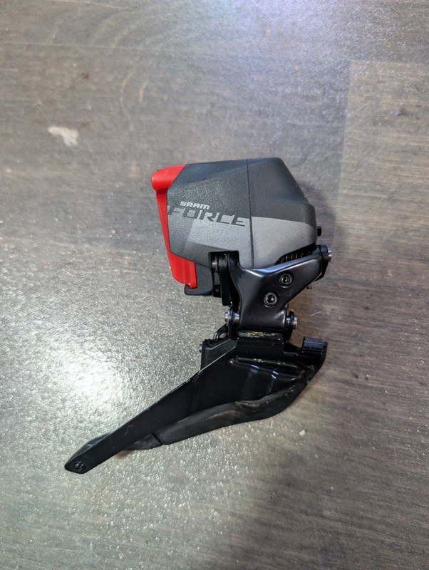 SRAM Force AXS eTap D1 Electronic Braze-On Front Derailleur 12-Speed No Battery