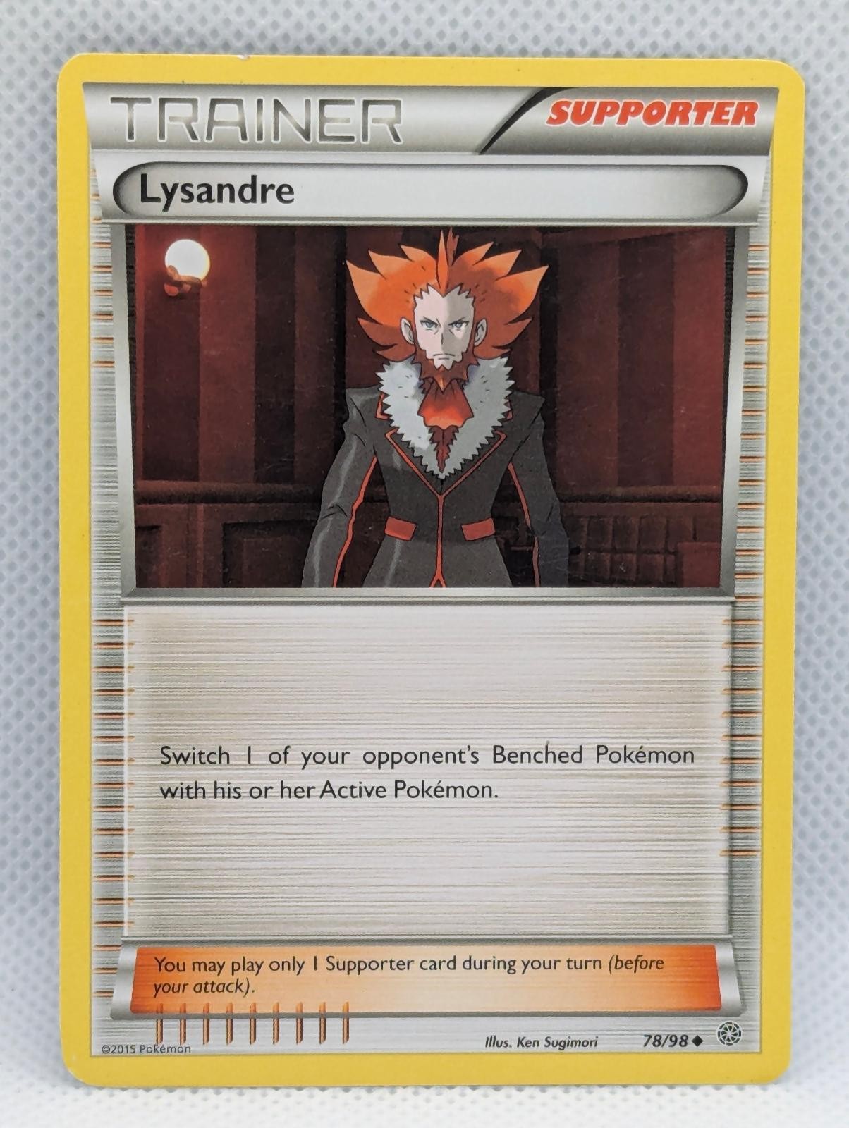LYSANDRE 78/98 UC ANCIENT ORIGINS POKEMON MP LYSANDRE