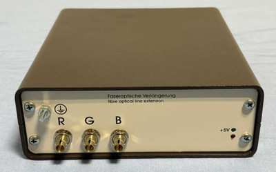 IHSE Faseroptische Verlangerung Fibre Optical Line Extension Receiver VTO+