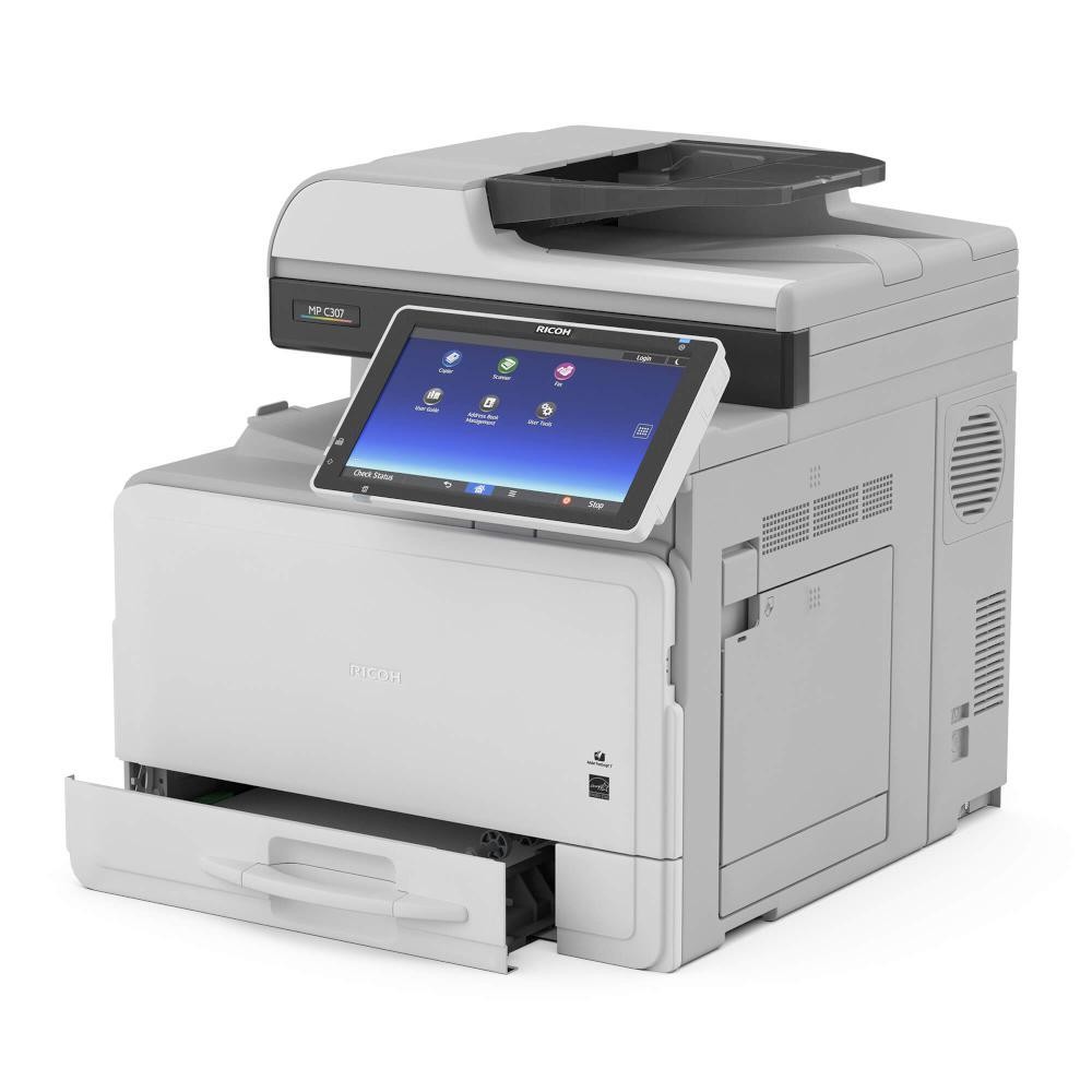 Ricoh MP C307SPF Multifunzione Laser A4 Colore 30ppm Rete USB F/R 55000 pagine