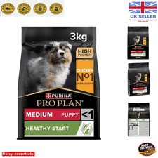 High Protein Chicken Dry Dog Food for Medium Puppies - 3kg Balanced Nutrition 6.66 per kilo