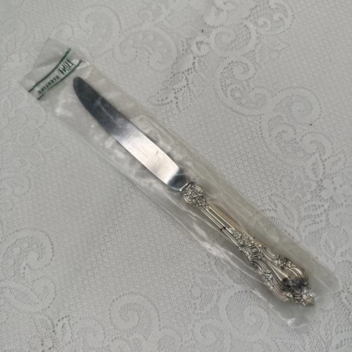 NEW Sterling Silver Lunt Eloquence Dinner Knife 9" Flatware