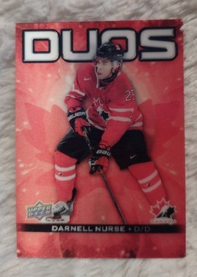 2025-2026 Tim Hortons Collector's Series Duos CO-2 Connor McDavid Darnell Nurse