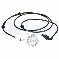 Delphi Sensor, Raddrehzahl Hinterachse, Rechts FüR Renault