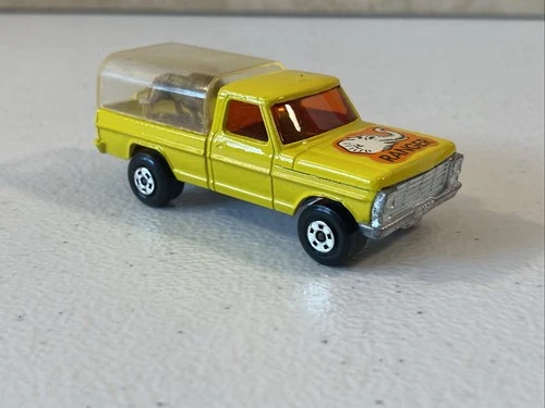 Lesney Matchbox Hot Wheels #57- F150 Wild Life Truck W/loose lion 1973