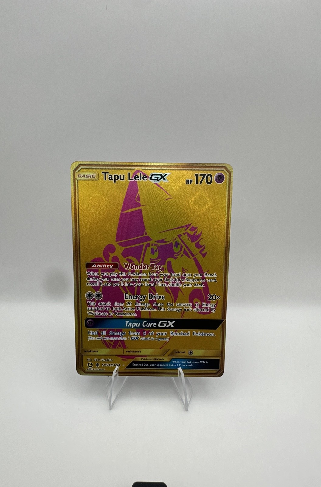 Tapu Lele GX SV94/SV94 Hidden Fates: Shiny Vault Holo