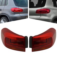 Halogen Left & Right Outer Tail Light Set For 2012-2017 VW Volkswagen Tiguan