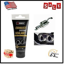 Exhaust Sealant Repair Kit 5.3 Oz - High Temp Muffler Leak Tailpipe System Fix.. Exhaust Sealant Repair Kit 5.3 Oz - High Temp Muffler Leak Tailpipe System Fix..
