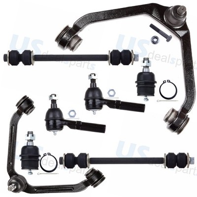 For 1995 1996 1997 Ford Explorer 8Pc Front Control Arm Ball Joint Sway Bar Ends