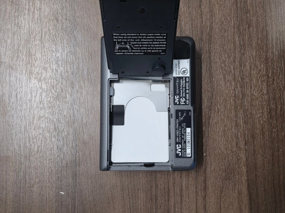 Vintage JVC GV-HT1U Mini Video Printer - Image 3 of 4