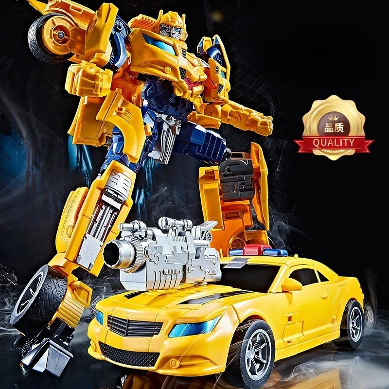 45cm Transformer Bumblebee Leader Großes Modell Action Figur Roboter Spielzeug - Bild 2 von 4