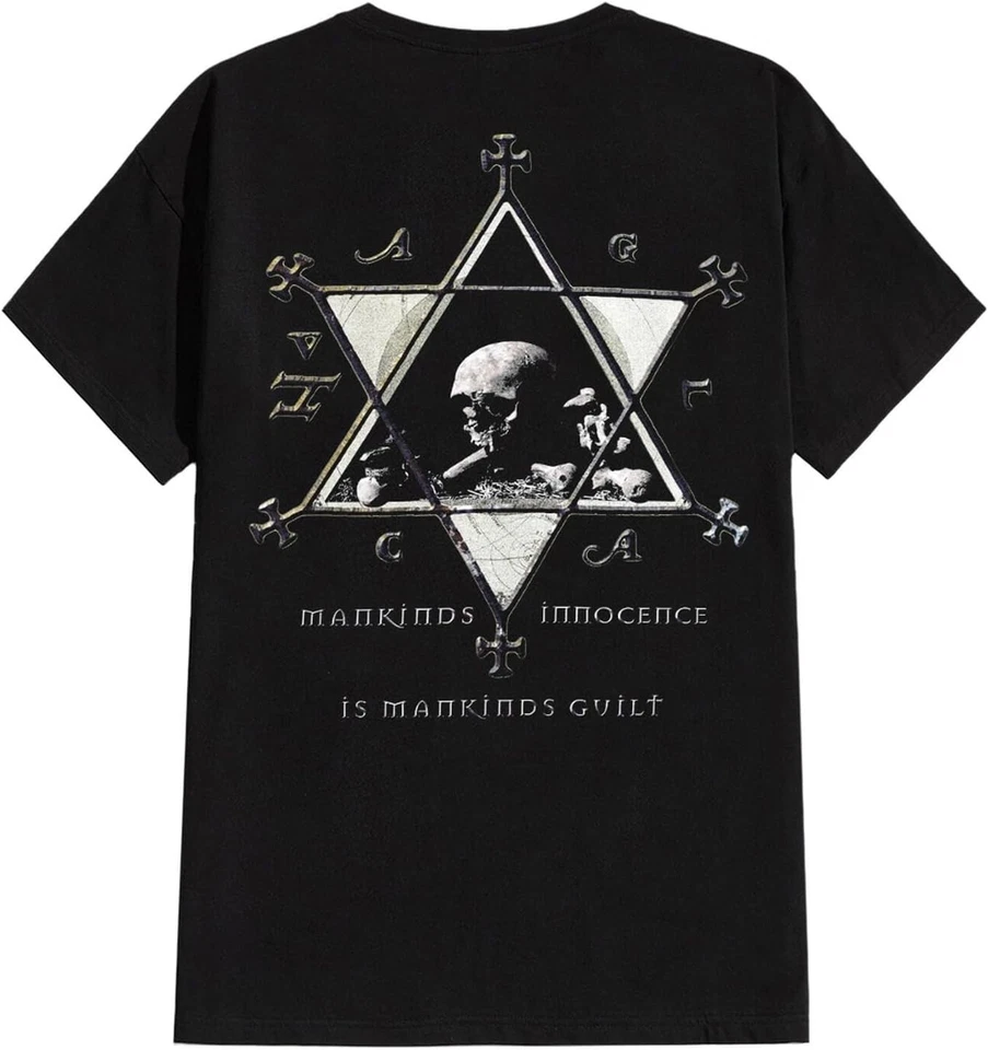 Dimmu Borgir Puritanical Euphoric Misanthropia Skulls Men's T-Shirt Black Regula - Bild 2 von 2