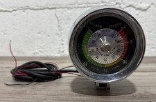 Vintage Mileage Monitor Inches Vacuum Gauge Mile Per Gallon Free Shipping