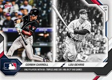 Corbin Carroll / Lou Gehrig 60 3B 100 HR - 2026 MLB Topps NOW - Card 710 Presale