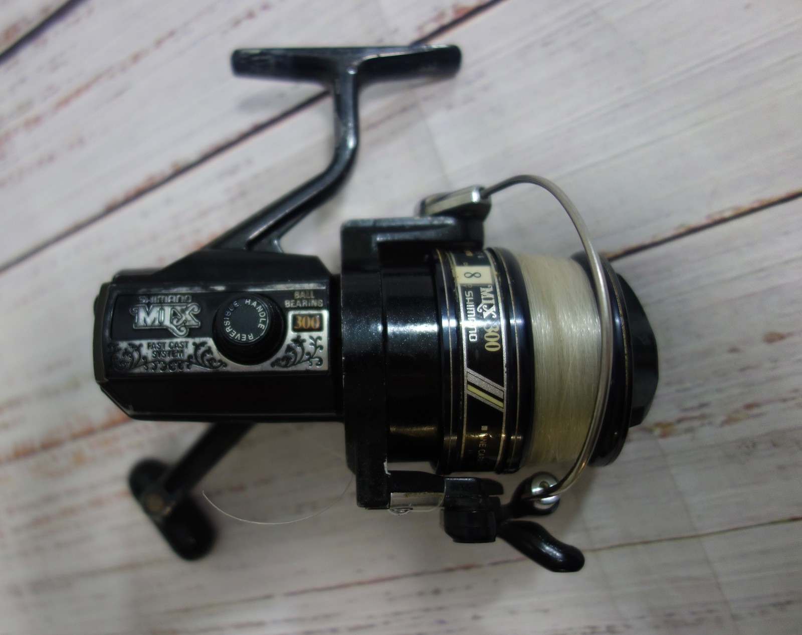 Vintage Shimano MLX 300 Fast Cast System Metal Fishing Reel 