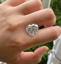 Certified Natural D Grade Heart Cut Brilliant White Loose Cut 3.05 CT Diamond