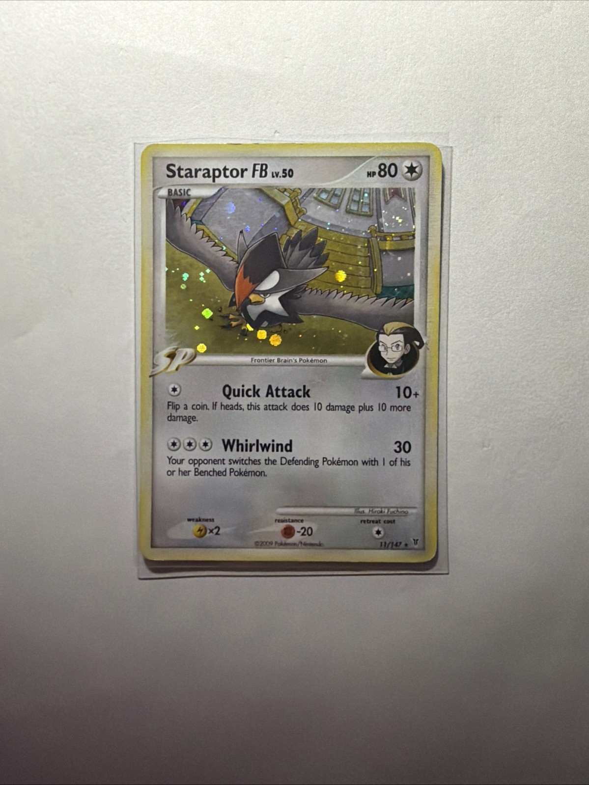 Pokémon Staraptor FB 11/147 Holo Rare 2009 Platinum Supreme Victors