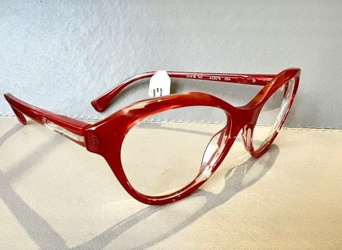 ALAIN MIKLI New Authentic Frame Women A03076 Red Frame /Demo Lens - Picture 4 of 8