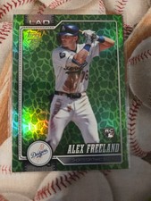 2026 Topps Series 1 - Alex Freeland #74 Green Leaf Foil (RC)