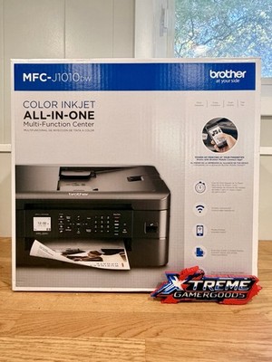 Brother MFC J1010DW Wireless Color Inkjet All in One Printer Tested Works Great!