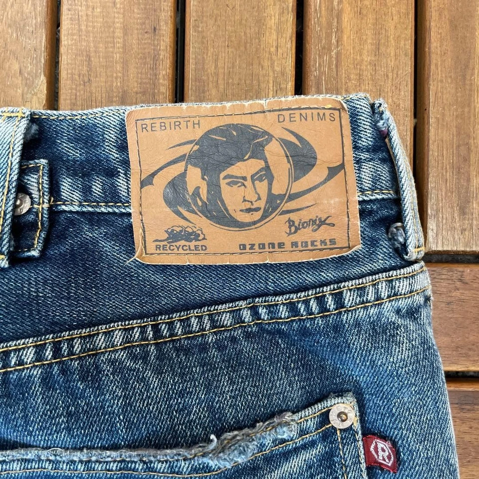 Pantalones de mezclilla Ozone Rocks Community glamour histérico Foto 4 de 4