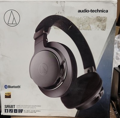 Audio-Technica ATH-SR6BT Over-the-Ear Headphones - Black Open box