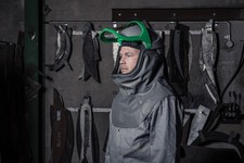 GVS Z-Link Respirator with Zytec ®  FR Shoulder Cape and SENA Comms Earmuffs