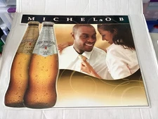 Michelob Vintage Beer Sign Metal 30x25 